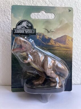 Jurassic World Velociraptor Tyrannosaurus Rex mini-figure Dinosaur Toy, T-Rex